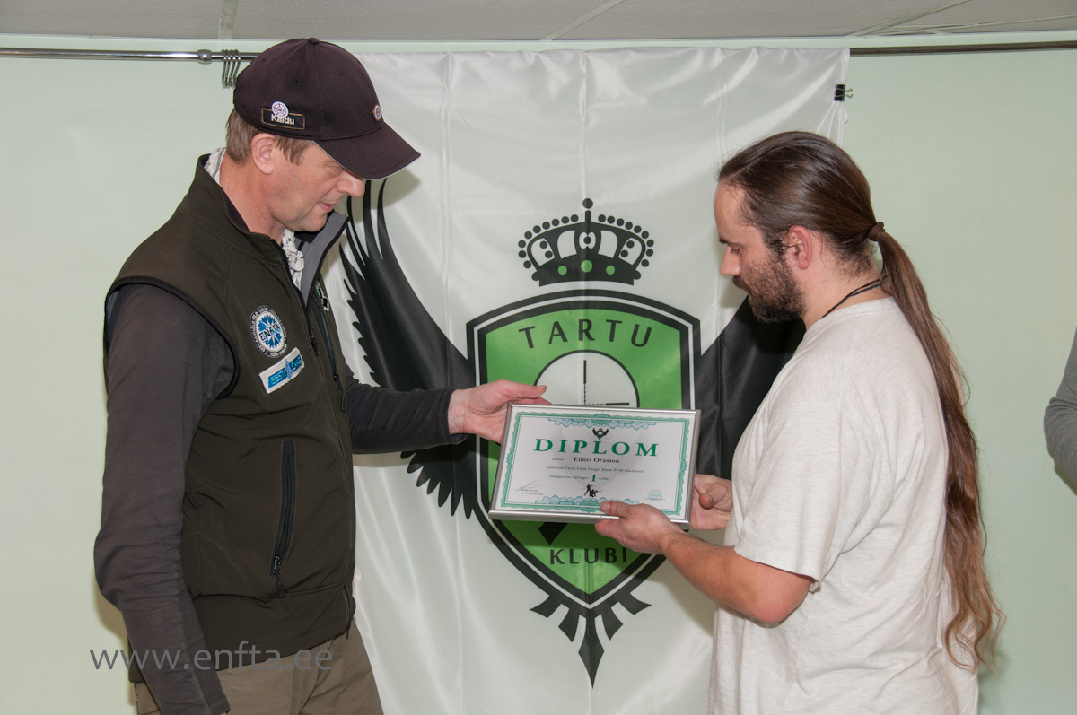 category Springer I place - Elmet Orasson 17 points out of 40